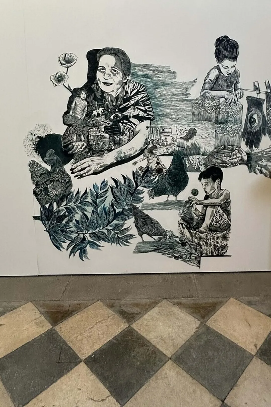 Fresque Olivia Paroldi